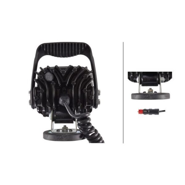 Faro da Lavoro LED 2.200 Lumen 12/24V – Fascio Ampio, Montaggio magnetico – HELLA – foto 2