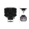 Faro da Lavoro LED 1.000 Lumen 12/24V – Fascio Lungo Raggio, Montaggio a staffa – HELLA – foto 2