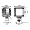 Faro da Lavoro LED 3.000 Lumen 12/24V – Fascio Ampio – HELLA – foto 3