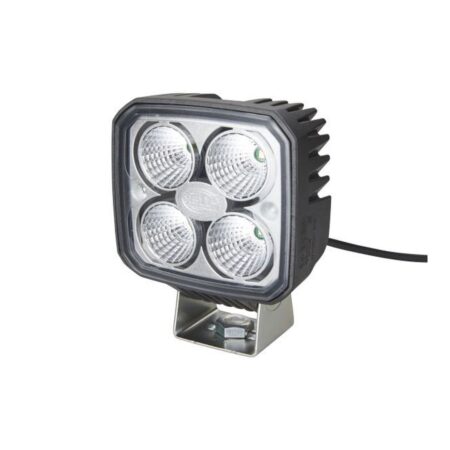 Faro da Lavoro LED 1.200 Lumen 12/24V – Fascio Lungo Raggio, Montaggio a staffa – HELLA