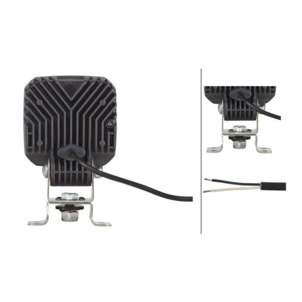 Faro da Lavoro LED 1.200 Lumen 12/24V – Montaggio a staffa – HELLA – foto 2