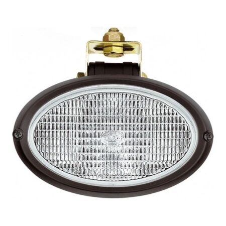 Faro da Lavoro Alogeno 12V – Fascio Ampio, Montaggio a staffa – HELLA