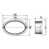 Faro da Lavoro LED 1.700 Lumen 12/24V – Fascio Ampio – HELLA – foto 3