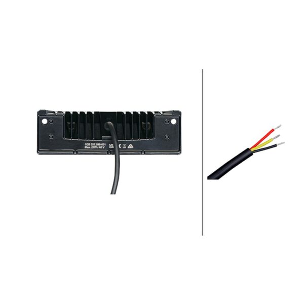 Faro da Lavoro LED 2.000 Lumen 12/24V – Fascio Ampio – HELLA SMS2000 VALUEFIT – foto 2