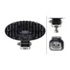 Faro da Lavoro LED 2.000 Lumen 12/24V – Fascio Ampio, Montaggio a staffa – HELLA – foto 2