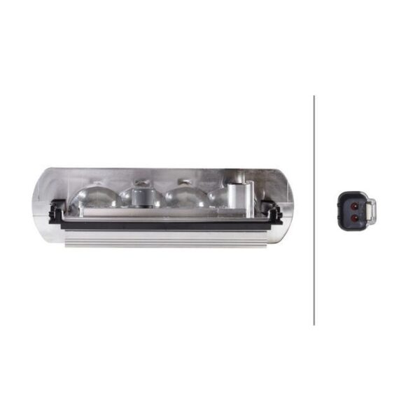 Faro da Lavoro LED 1.250 Lumen 12/24V – Fascio Ampio – HELLA Base Tech – foto 2