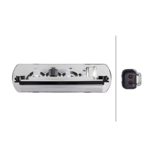 Faro da Lavoro LED 1.250 Lumen 12/24V – Fascio Lungo Raggio – HELLA Base Tech – foto 2