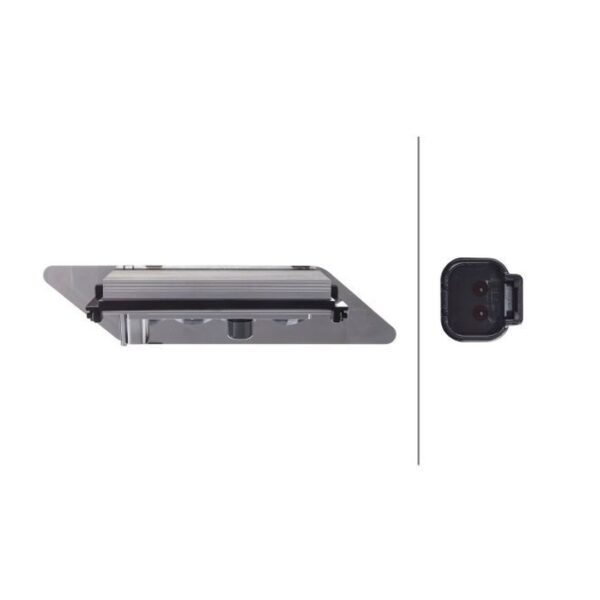 Faro da Lavoro LED 1.250 Lumen 12/24V – Fascio Ampio – HELLA Base Style – foto 2