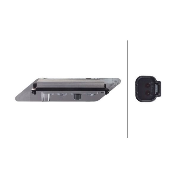 Faro da Lavoro LED 1.250 Lumen 12/24V – Fascio Ampio – HELLA Base Style – foto 2