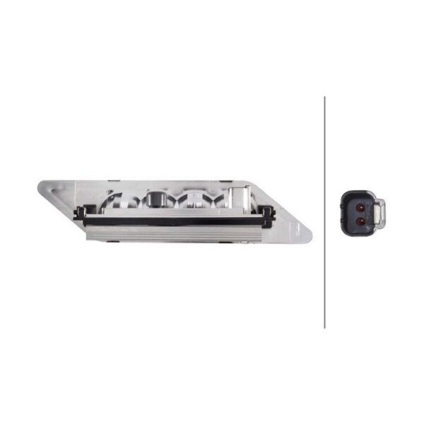 Faro da Lavoro LED 1.250 Lumen 12/24V – HELLA Base Style – foto 2
