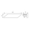 Faro da Lavoro LED 1.250 Lumen 12/24V – HELLA Base Style – foto 3