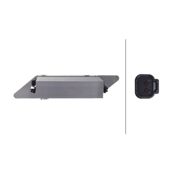 Faro da Lavoro LED 2.350 Lumen 12/24V – Fascio Ampio – HELLA Prime Style – foto 2