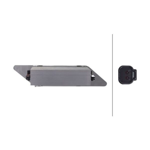 Faro da Lavoro LED 2.350 Lumen 12/24V – Fascio Lungo Raggio – HELLA Prime Style – foto 2