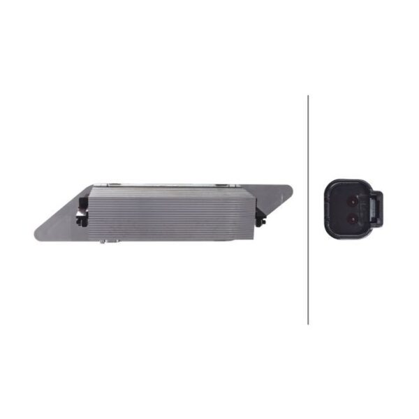 Faro da Lavoro LED 2.350 Lumen 12/24V – Fascio Lungo Raggio – HELLA Prime Style – foto 2