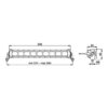 LED-Arbeitsleuchtenbalken LBX-540 3.500 Lumen 12/24V – Fernlicht – HELLA – Bild 3