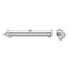 Faro da Lavoro LED 12/24V – Montaggio a staffa – HELLA