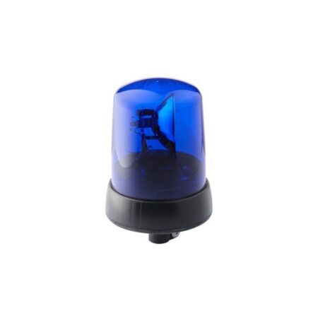 Girofaro Alogeno 12V Blu – Montaggio a palo/tubo – HELLA