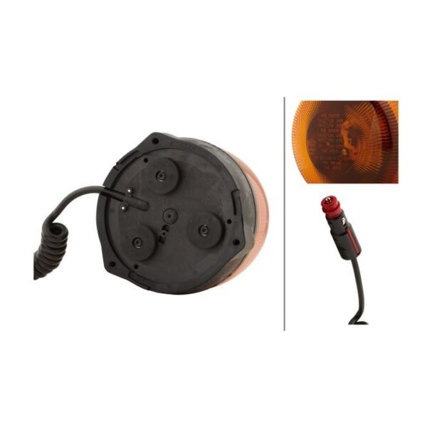 Girofaro LED 12/24V – Montaggio magnetico – HELLA – foto 2