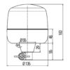 Girofaro LED 12/24V Blu – HELLA – foto 3