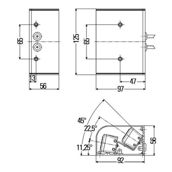 Girofaro LED 12V Blu – HELLA – foto 3