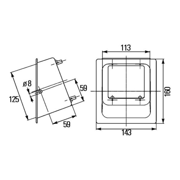 Faro da Lavoro Alogeno – HELLA