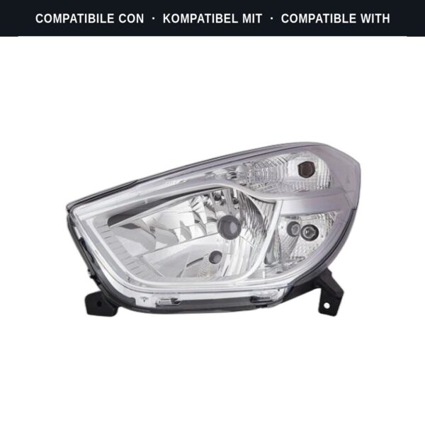Compatibile con: Faro Anteriore Sinistro Dacia Lodgy 2012+