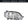 Compatibile con: Faro Anteriore Destro Peugeot 301 2012-2016