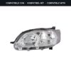 Compatibile con: Faro Anteriore Sinistro Peugeot 301 2012-2016