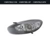 Compatibile con: Faro Anteriore Sinistro Renault Fluence 2013+ – Xenon Con Motore Elettrico Parabola Nera