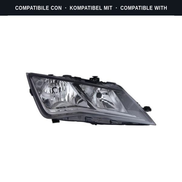 Passend für: Faro Vorne Destro Seat Leon 2012-2016
