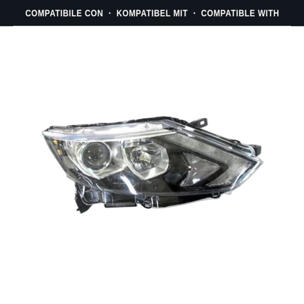 Passend für: Faro Vorne Destro Nissan Qashqai 2013-2016
