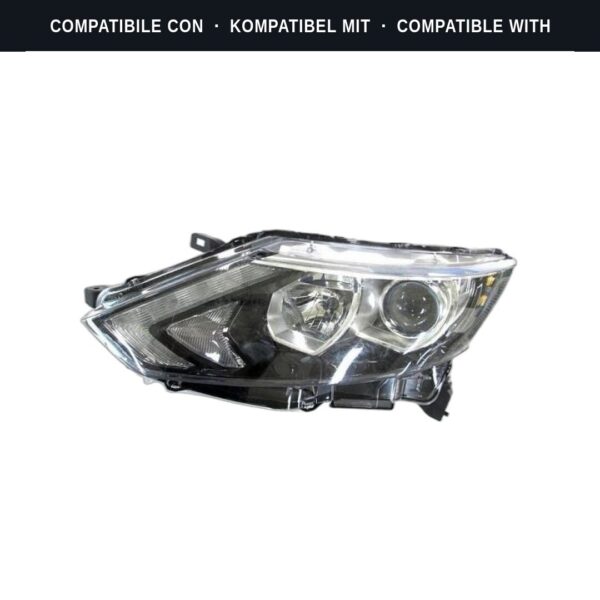 Passend für: Faro Vorne Sinistro Nissan Qashqai 2013-2016
