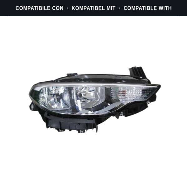 Compatibile con: Faro Anteriore Destro FIAT Tipo 2015-2019