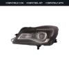 Compatibile con: Faro Anteriore Sinistro Opel Insigna 2013-2016 – C/Luce Diurna A Led