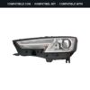 Compatibile con: Faro Anteriore Sinistro Audi A4 2015+