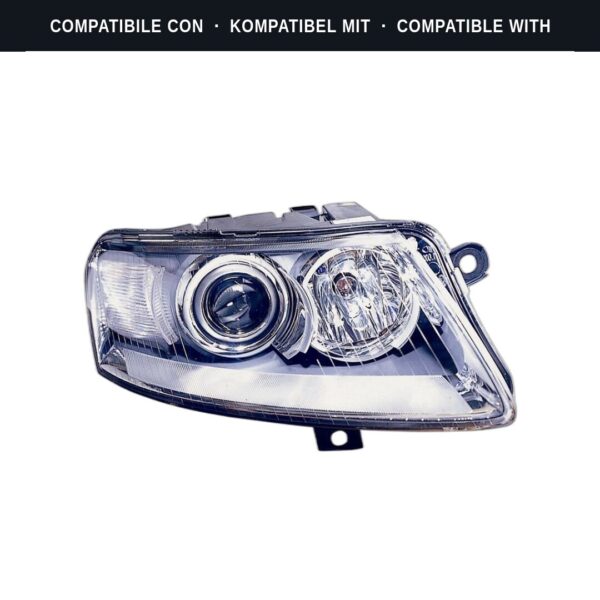 Compatibile con: Faro Anteriore Destro Audi A6 2004-2007 – Xenon