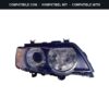 Compatibile con: Faro Anteriore Destro BMW X5 2000+ – Freccia Bianca (trasparente) – Xenon Fanalino Bianco