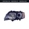 Compatibile con: Faro Anteriore Sinistro BMW X5 2000+ – Freccia Bianca (trasparente) – Xenon Fanalino Bianco