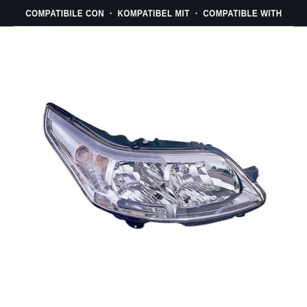 Compatibile con: Faro Anteriore Destro Citroen C4 2005-2009