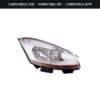 Compatibile con: Faro Anteriore Destro Citroen C4 Picasso 2007-2009