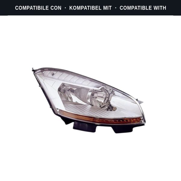 Compatibile con: Faro Anteriore Destro Citroen C4 Picasso 2007-2009