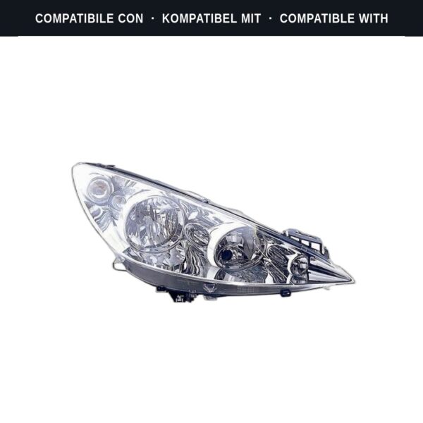 Compatibile con: Faro Anteriore Destro Peugeot 308 2007-2010