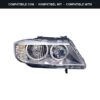 Compatibile con: Faro Anteriore Destro BMW Serie 3 E90-E91 2008+ – Modello Valeo