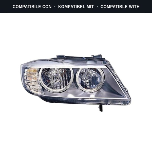 Compatibile con: Faro Anteriore Destro BMW Serie 3 E90-E91 2008+ – Modello Valeo