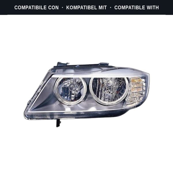 Compatibile con: Faro Anteriore Sinistro BMW Serie 3 E90-E91 2008+ – Valeo