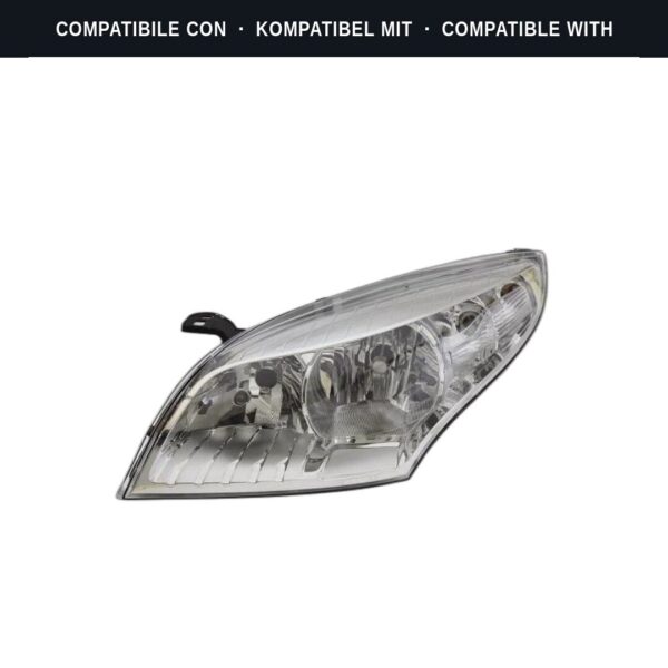 Passend für: Faro Vorne Sinistro Renault Megane 2008-2011 – Parabola Cromata