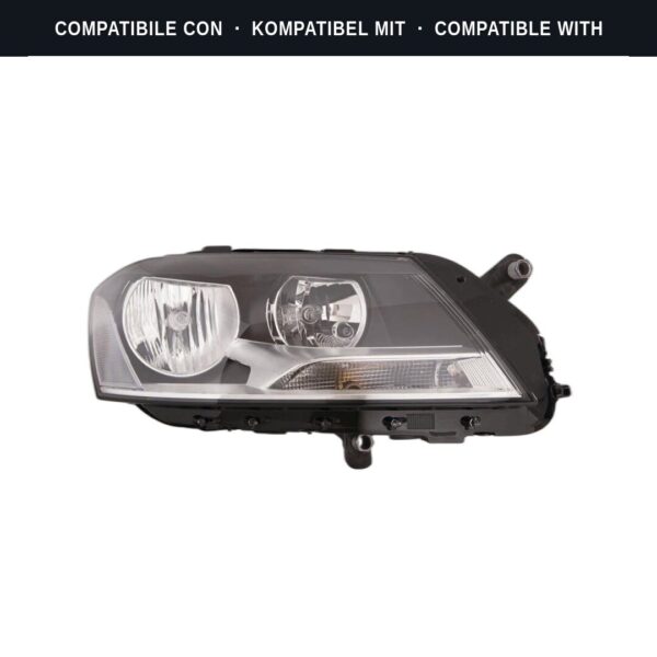 Compatibile con: Faro Anteriore Destro Volkswagen Passat 2010-2013 – Con Motore Elettrico