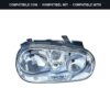 Compatibile con: Faro Anteriore Sinistro Volkswagen Golf Iv 1998+ – SFend “Arteb”