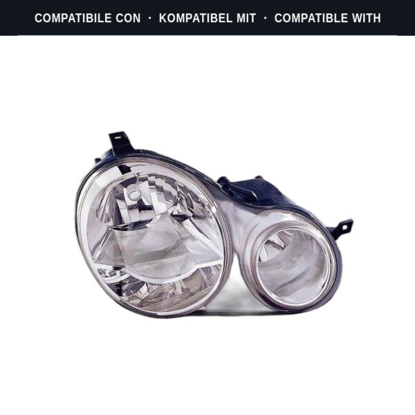 Compatibile con: Faro Anteriore Destro Volkswagen Polo 2001-2004 – Con Motore Elettrico