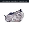 Compatibile con: Faro Anteriore Sinistro Volkswagen Polo 2001-2004 – Con Motore Elettrico